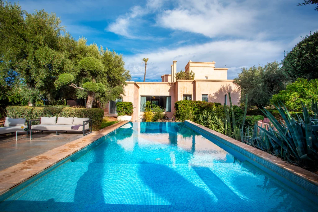 Villa luxe Marrakech Palmeraie